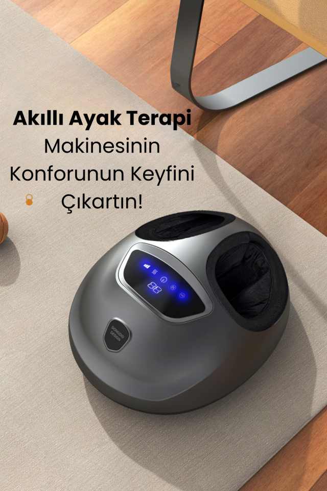 Kızılötesi Isıtma Tedavili Ayak Masajı Uzaktan Kumandalı