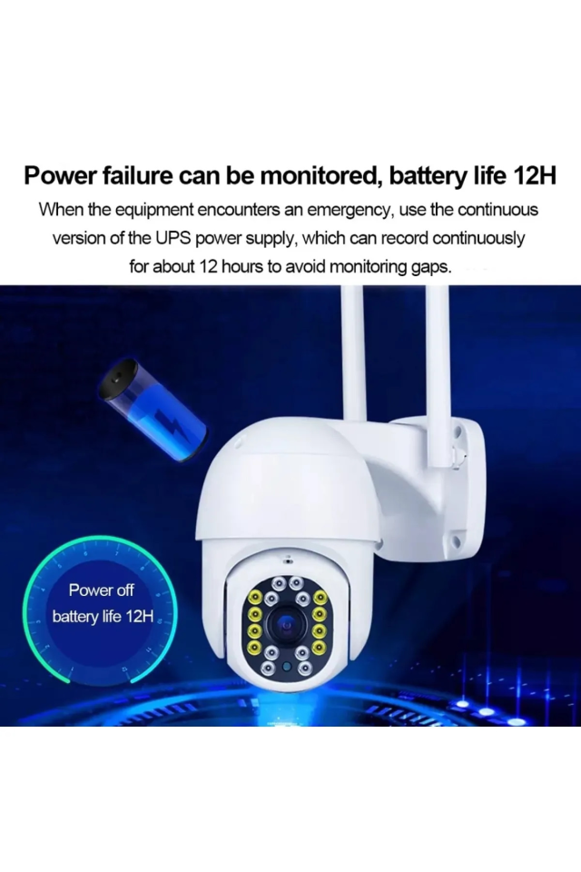 Akıllı Kablosuz WiFi Kamera 2.5 İnç Otomatik İzleme Monitör IP Kamera