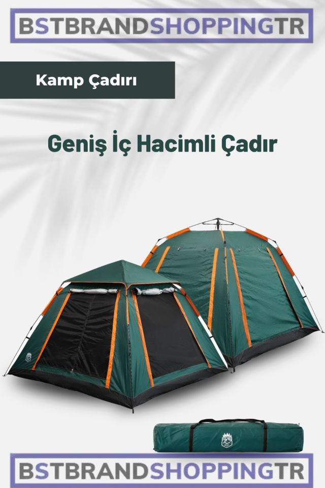 Tam Otomatik Tentenli Kamp Çadırı / Kamp Outdoor Plaj Piknik Çadırı /Eşsiz ve Dayanıklı