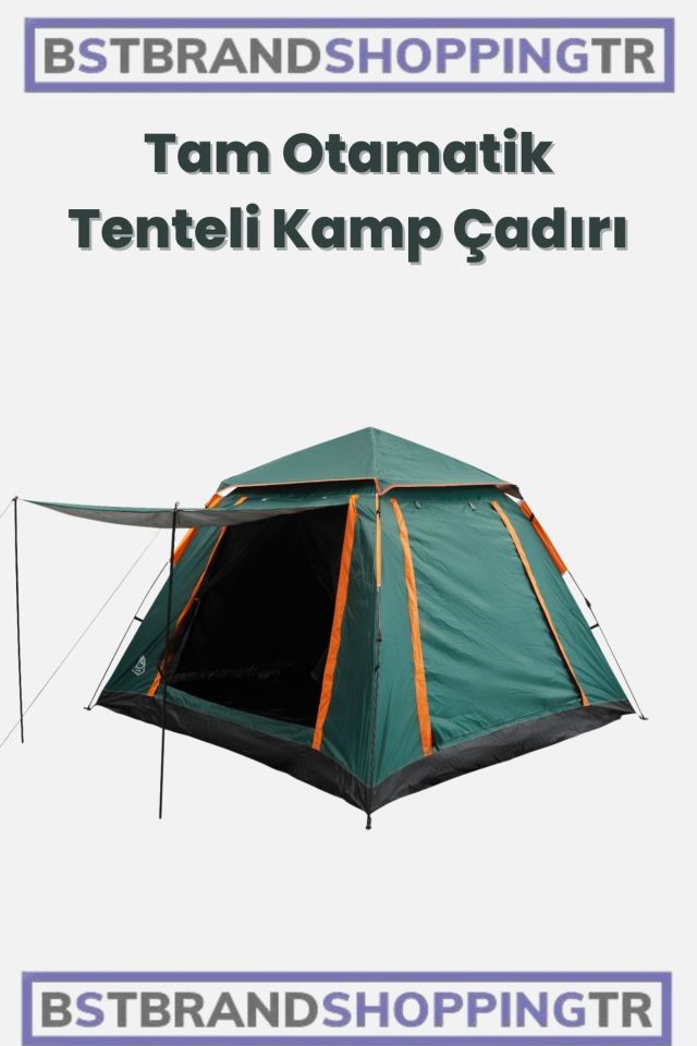 Tam Otomatik Tentenli Kamp Çadırı / Kamp Outdoor Plaj Piknik Çadırı /Eşsiz ve Dayanıklı