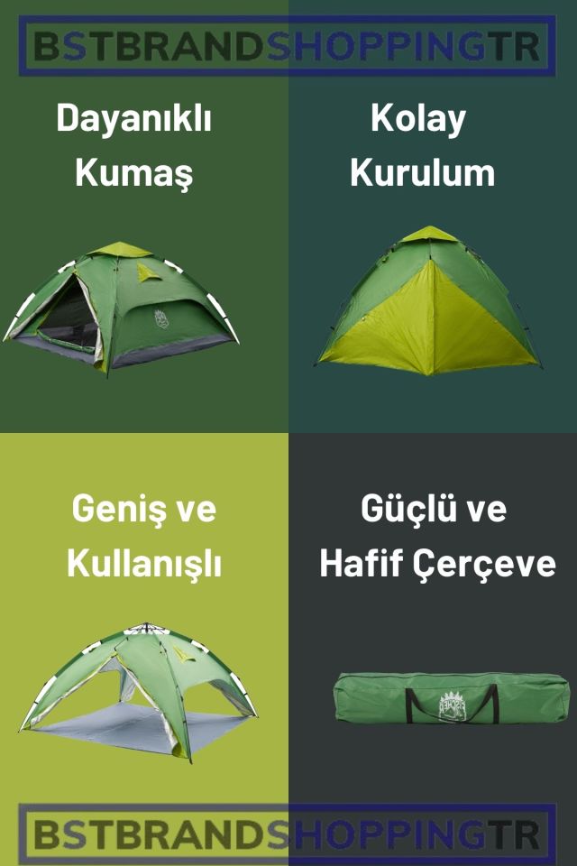 Çok Kullanımlı Kamp Çadırı -Tente/ Kamp Outdoor Plaj Piknik Çadırı /Eşsiz ve Dayanıklı
