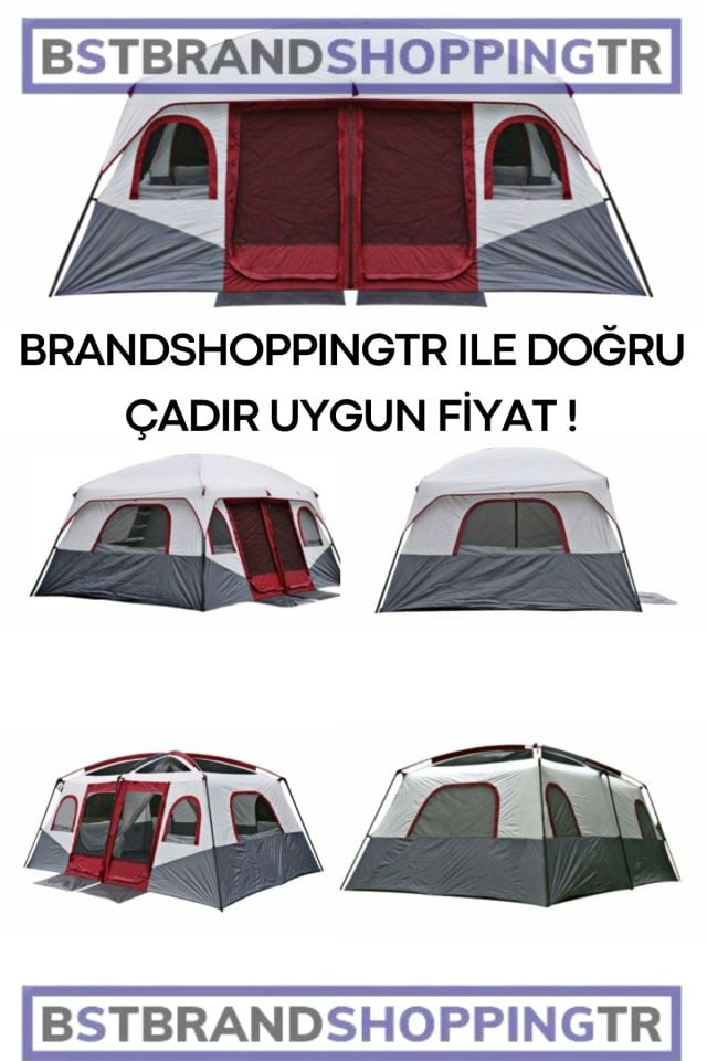 Bölmeli Kamp Çadırı/ Hızlı ve Kolay Kurulum/ Kamp Outdoor Plaj Piknik Çadırı /Eşsiz ve Dayanıklı