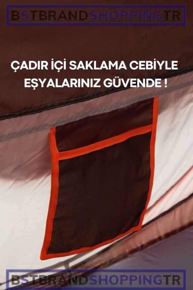 4 Kişilik Ultra Hafif Kamp Çadırı / Kolay Kurulumlu / Kamp Outdoor Plaj Piknik Çadırı /Eşsiz Design