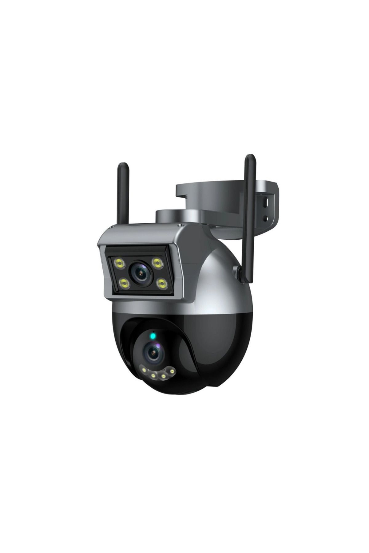 Akıllı Güvenlik Kamera Gece Sensörlü -2mp 4k Ultra Hd 8x Zoom Ip Kamera Wifi Özellikli Hareket Takipli