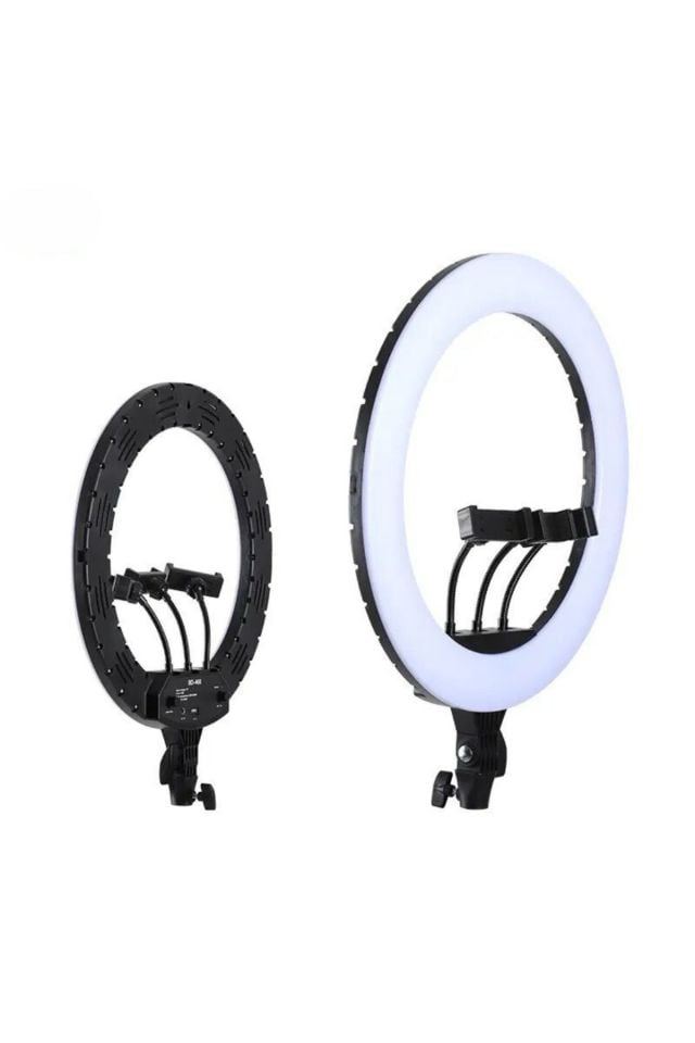 Lcd Ekranlı 21 Inç Profesyonel Stüdyo Işığı Ring Light (56 Cm)