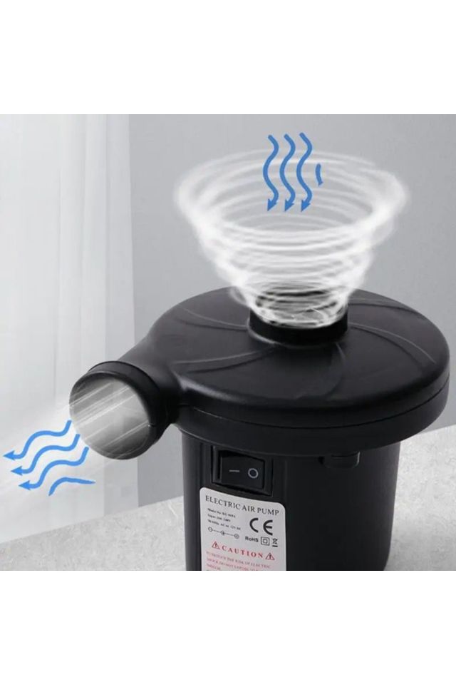 Elektrikli Hava Pompası - 220w (Şişme Yatak, Bot, Simit, Şişme Koltuk, Deniz Yatağı )