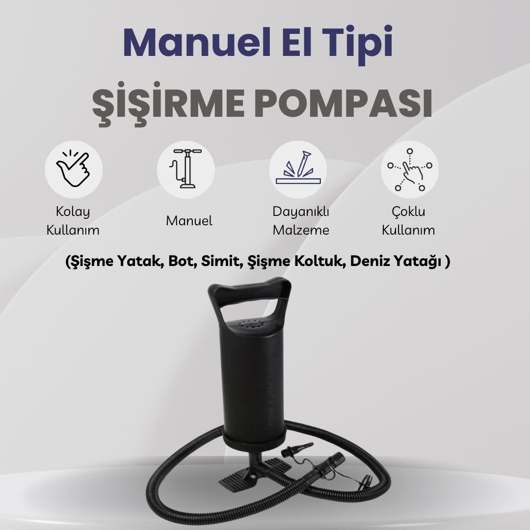 El Pompası (Bot, Simit, Şişme Koltuk, Deniz Yatağı Için Ideal)
