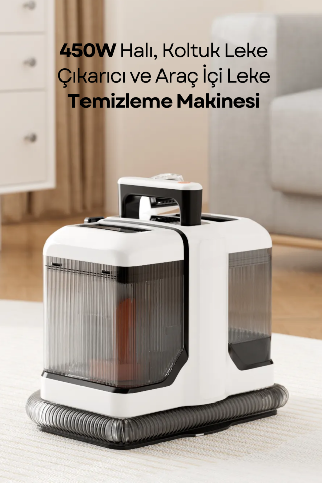 Halı, Koltuk ve Araç İçi Leke Temizleme Makinesi