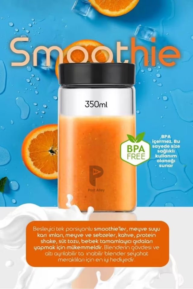 Şarjlı Taşınabilir Smoothie Blender