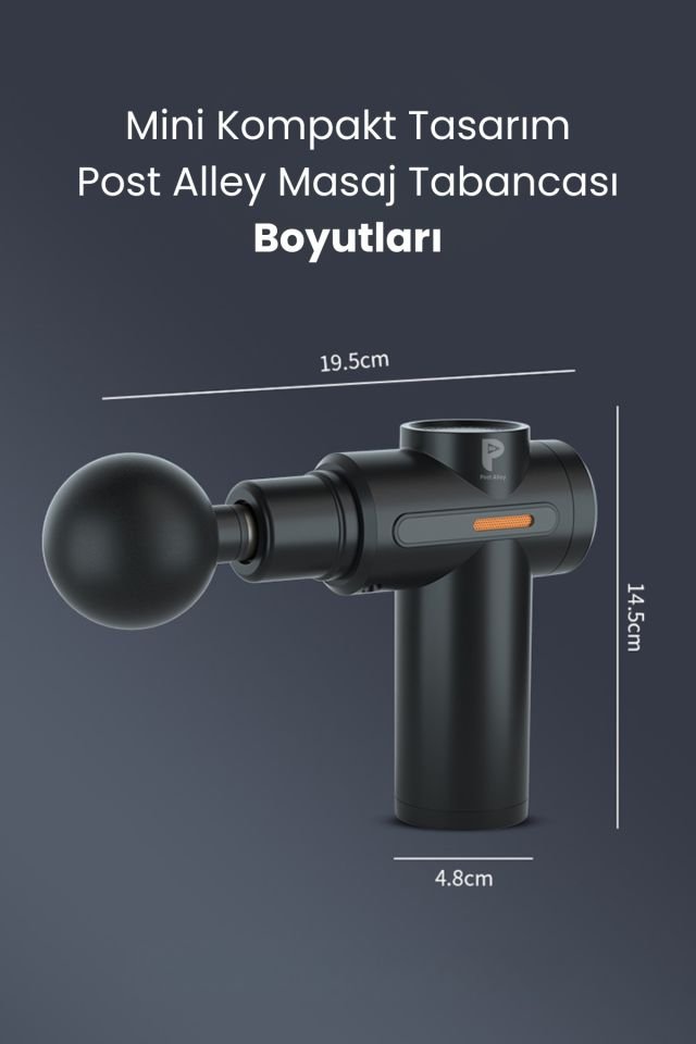 Taşınabilir Masaj Aleti- Sessiz Çalışma Kas Terapisi