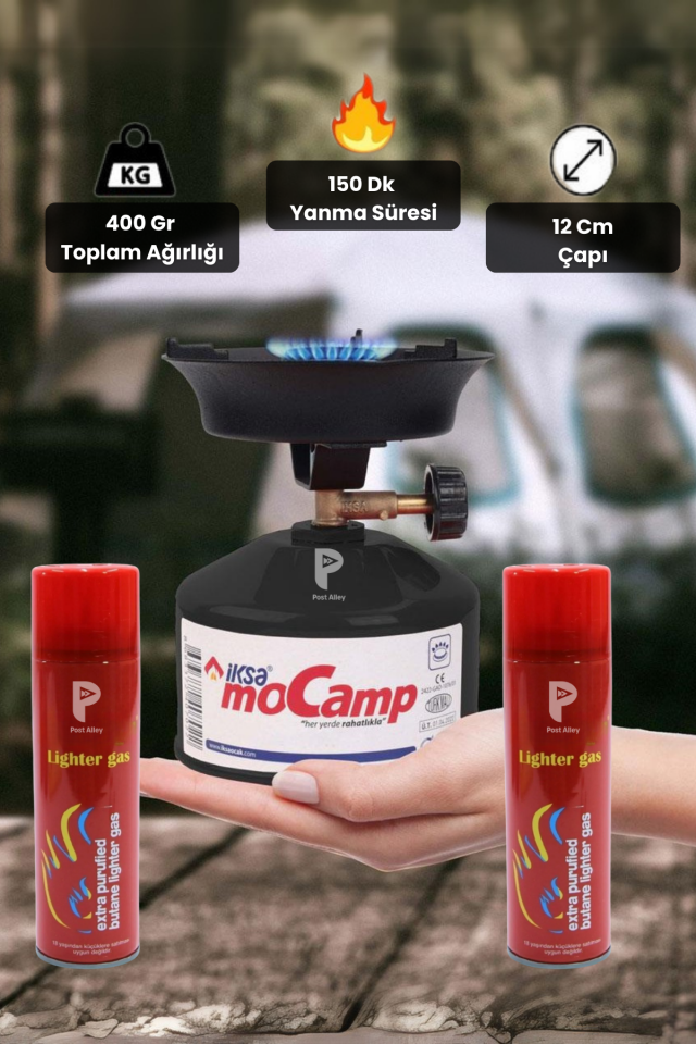 Portatif Kamp Ocak ve Gaz Seti