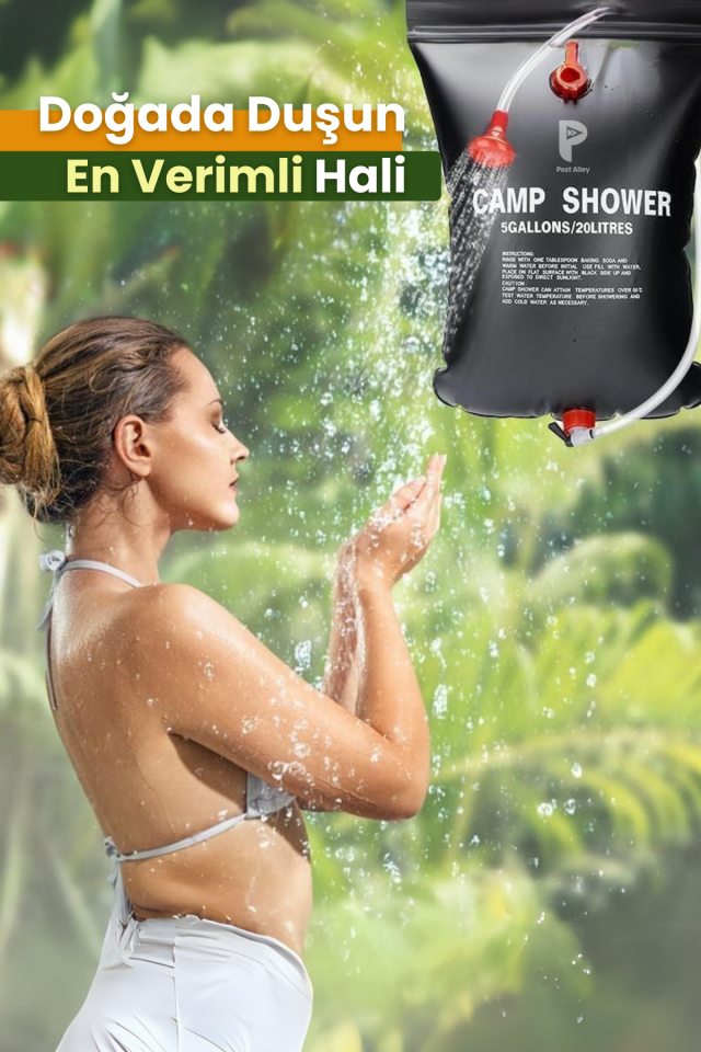 Kamp Duşu 20 LT Taşınabilir