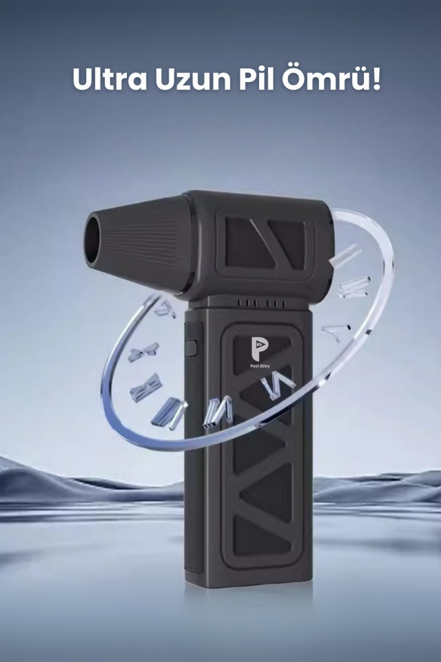 Turbo Üfleyici Elektrikli Şiddetli Fan Hava Kompresör 130.000 RPM Mangal Barbekü Fanı