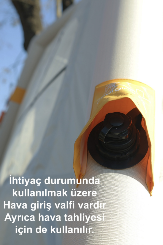 6 Kişilik Şişme Pratik Tenteli Kamp Çadırı (240x240x175)